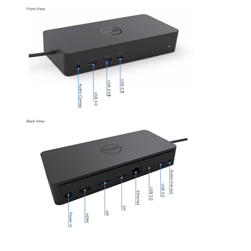 Dell D6000 Universal USB-C Dock no PSU incl